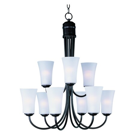 Maxim Logan 9-Light Chandelier 10046FTOI